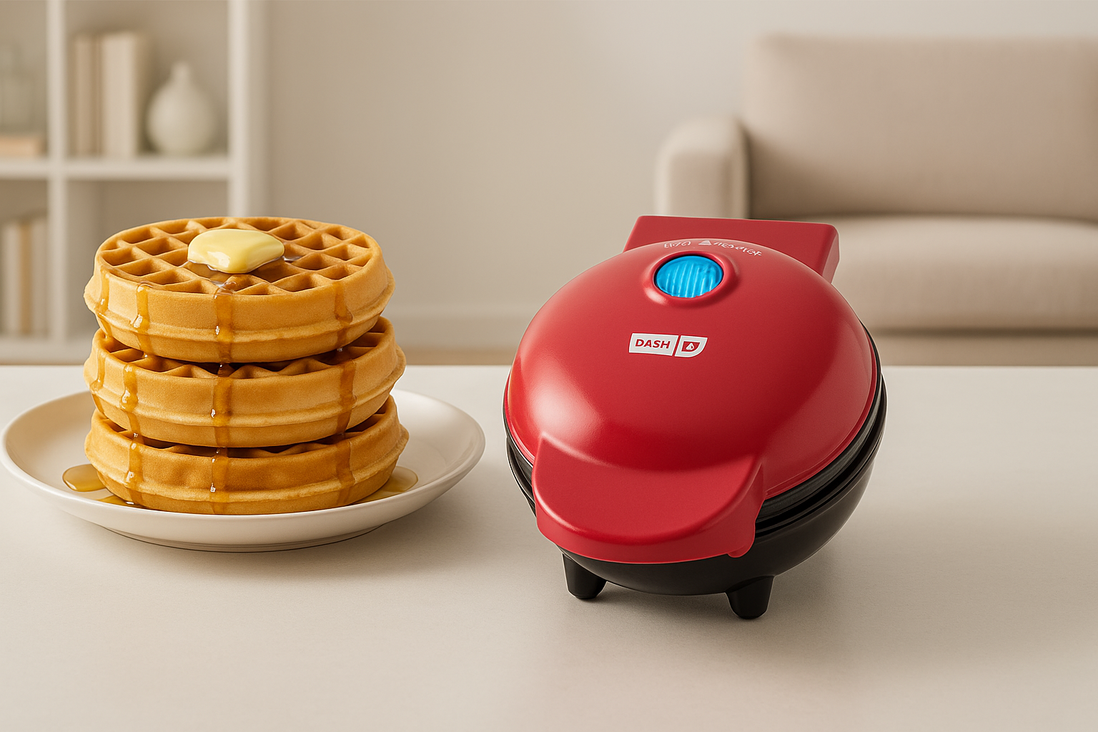 DASH Mini Waffle Maker